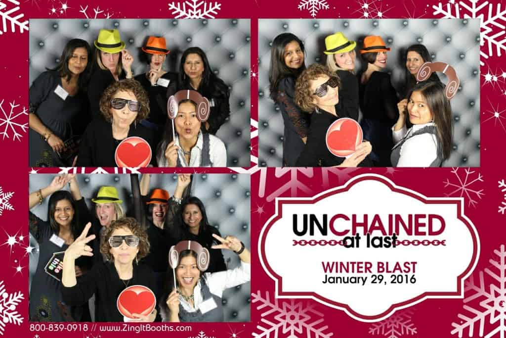 The Unchained team gets in the spirit at Winter Blast.